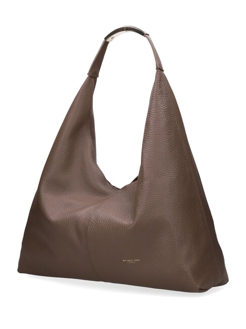 ELLISSE MACRO DOLLARO Bolso de hombro maxi taupe - Bolsos Mujer