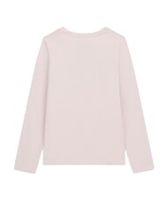 GUESS KIDS Camiseta de manga larga lila rom&aacute;ntico - Camiseta ni&ntilde;o - 6