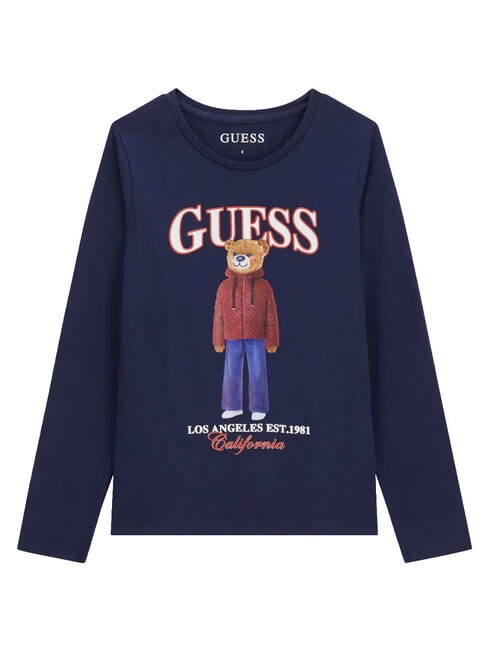 KIDS Camiseta de manga larga azul ennegrecido - Camiseta ni&ntilde;o