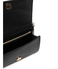 LOVE MOSCHINO QUILTED Cartera de mano/bolso con correa para el hombro negro - Carteras Mujer - 5