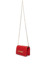 LOVE MOSCHINO QUILTED Cartera de mano/bolso con correa para el hombro ROJO - Carteras Mujer - 3