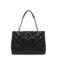 LOVE MOSCHINO QUILTED Bolso de hombro negro - Bolsos Mujer - 3