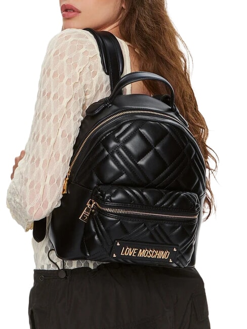 QUILTED Mochila negro - Bolsos Mujer