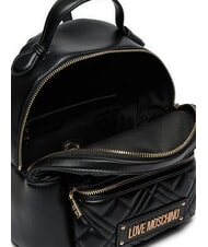 LOVE MOSCHINO QUILTED Mochila negro - Bolsos Mujer - 4