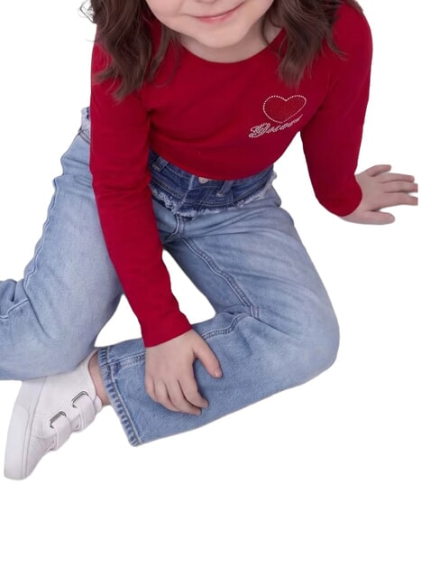 KIDS Camiseta de manga larga jugo de remolacha roja - Camiseta ni&ntilde;o