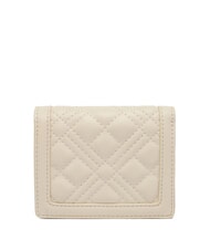 LOVE MOSCHINO QUILTED Mini cartera Marfil - Carteras Mujer - 3