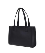 LOVE MOSCHINO SIGNATURE LOVE Bolso de hombro negro - Bolsos Mujer - 3