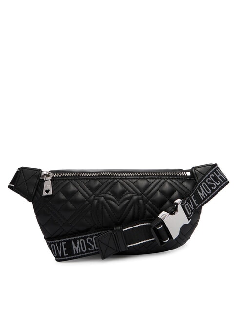 QUILTED Bolsa laca negra - Bolsos Mujer
