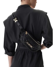 LOVE MOSCHINO QUILTED Bolsa negro - Bolsos Mujer - 2