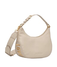 LOVE MOSCHINO GIANT Minibolso con correa para el hombro Marfil - Bolsos Mujer - 2