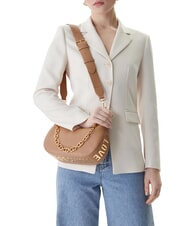LOVE MOSCHINO GIANT Bolso de hombro con correa para el hombro. beige - Bolsos Mujer - 2