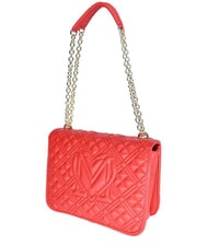 LOVE MOSCHINO QUILTED Bolso de hombro ROJO - Bolsos Mujer - 2