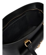LOVE MOSCHINO HEART TURNLOCK Bolsa de la compra negro - Bolsos Mujer - 4