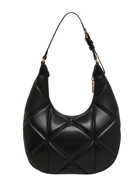 EMBOSSED Q Bolso de hombro negro - Bolsos Mujer