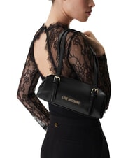 LOVE MOSCHINO SMART DAILY Bolso de hombro negro - Bolsos Mujer - 2