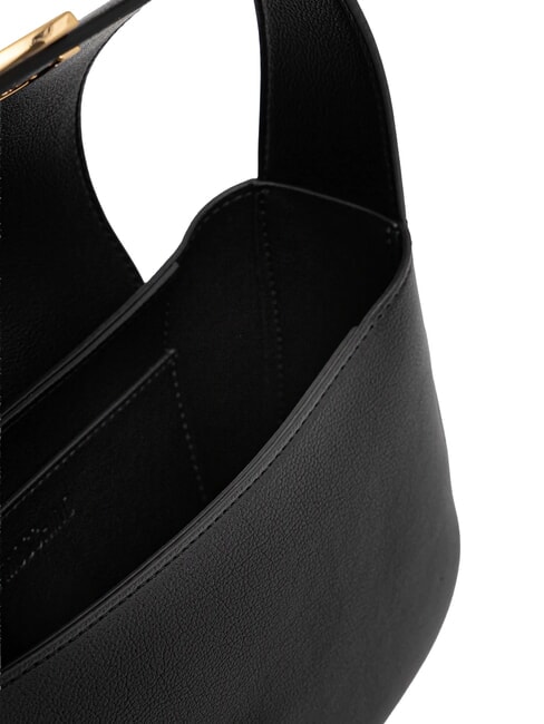 HEART TURNLOCK Bolso de hombro negro - Bolsos Mujer