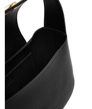 LOVE MOSCHINO HEART TURNLOCK Bolso de hombro negro - Bolsos Mujer - 4