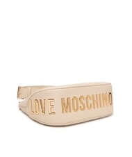 LOVE MOSCHINO GIANT Bolso de hombro con correa para el hombro. Marfil - Bolsos Mujer - 4