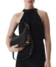 LOVE MOSCHINO GIANT Bolso de hombro con correa para el hombro. negro - Bolsos Mujer - 2