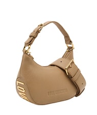 LOVE MOSCHINO GIANT Minibolso con correa para el hombro beige - Bolsos Mujer - 3
