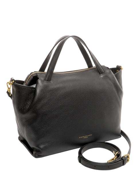 ORIGAMI  Bolso de mano con correa para el hombro. negro - Bolsos Mujer