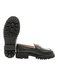 FURLA TANK mocasines de cuero negro - Zapatos Mujer - 2
