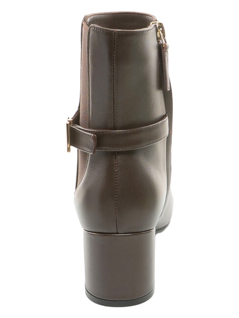 BLOCK  Botines con tac&oacute;n de 5,5 cm chocolate - Zapatos Mujer