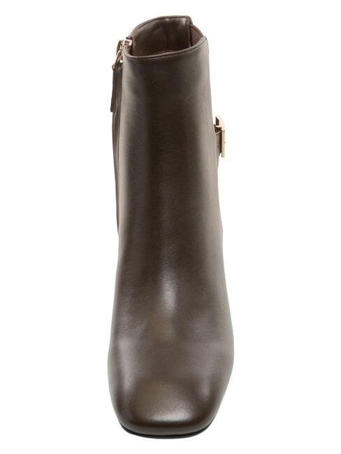 BLOCK  Botines con tac&oacute;n de 5,5 cm chocolate - Zapatos Mujer