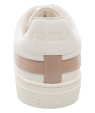 FURLA CITY  Zapatillas de cuero talco h+taupe - Zapatos Mujer - 4