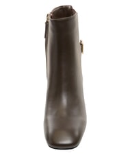 FURLA BLOCK  Botines con tac&oacute;n de 5,5 cm chocolate - Zapatos Mujer - 5