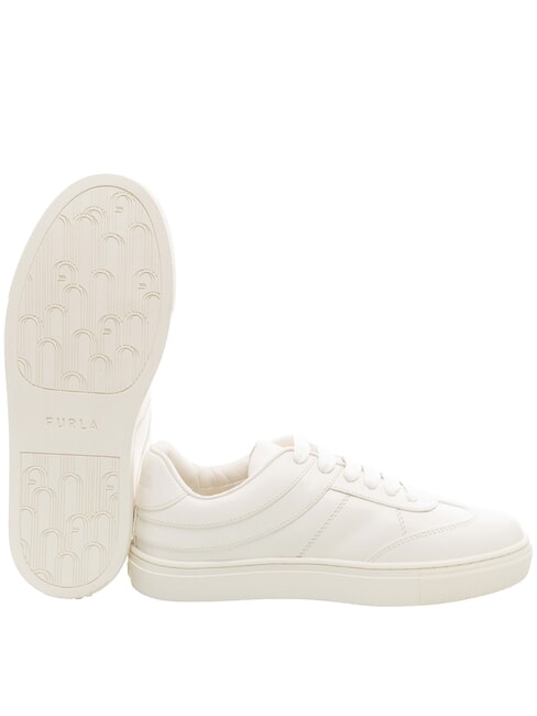 CITY  Zapatillas de cuero talco - Zapatos Mujer