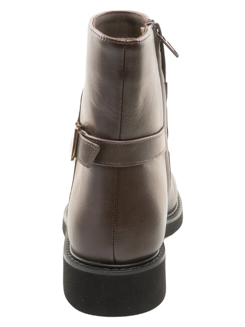 FROST  Botines de piel chocolate - Zapatos Mujer