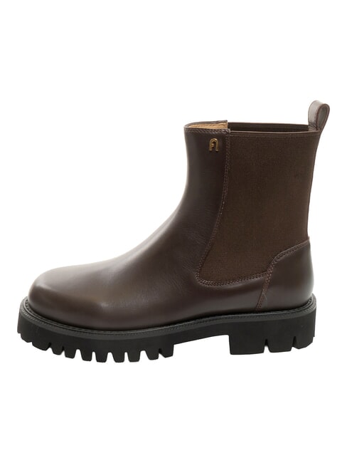 TANK Botines con tac&oacute;n de 3,5 cm chocolate - Zapatos Mujer