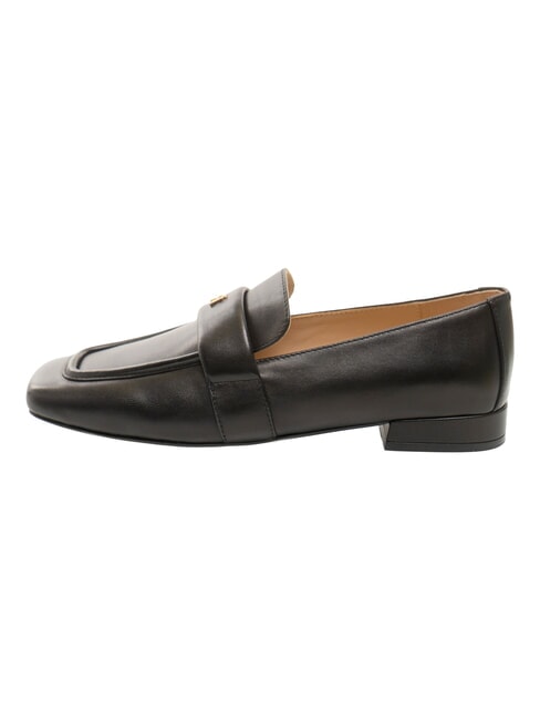 SIGNATURE  mocasines de cuero negro - Zapatos Mujer