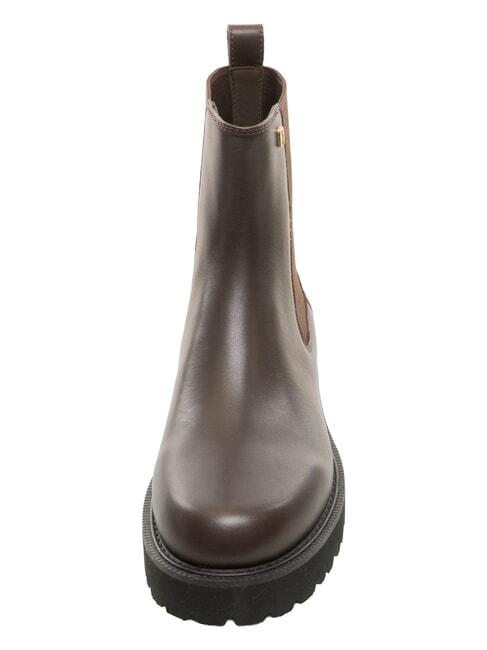 TANK Botines con tac&oacute;n de 3,5 cm chocolate - Zapatos Mujer