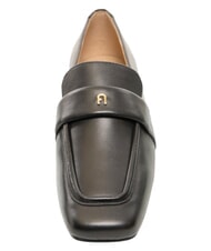 FURLA SIGNATURE  mocasines de cuero negro - Zapatos Mujer - 4