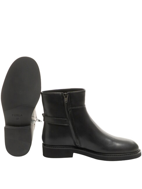 FROST  Botines de piel negro - Zapatos Mujer