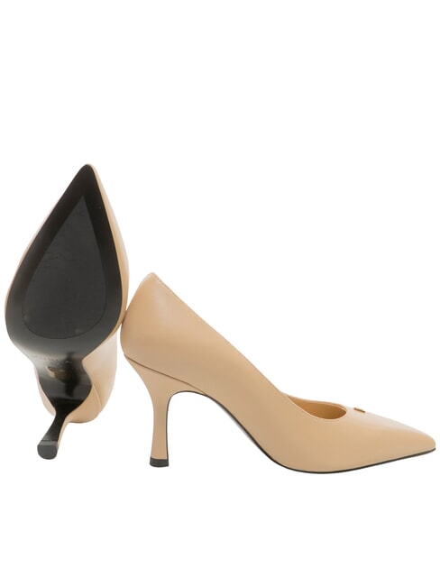ATELIER  Escote de piel, tac&oacute;n de 9 cm. bailarina - Zapatos Mujer