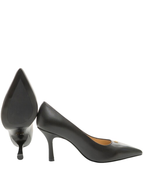ATELIER  Escote de piel, tac&oacute;n de 9 cm. negro - Zapatos Mujer