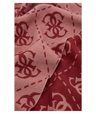 GUESS NOLANA 4G LOGO Bufanda con flecos logotipo de canela - Bufandas - 2