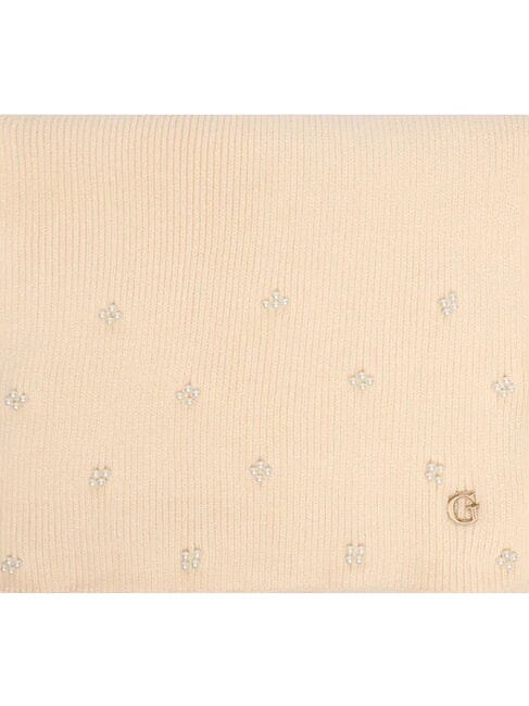 KNITTED Bufanda brillante OFFWHITE - Bufandas