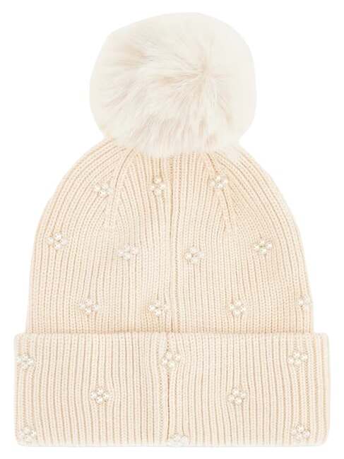 KNITTED Sombrero con pompones OFFWHITE - Sombreros