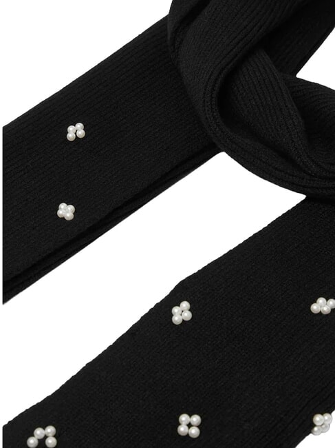 KNITTED Bufanda brillante NEGRO - Bufandas