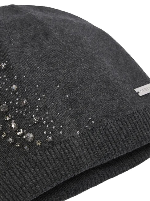 KNITTED Gorro de lana gris - Sombreros