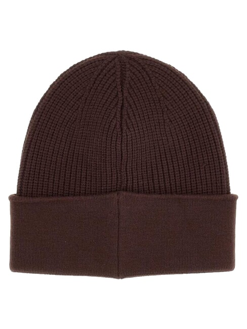 KNITTED sombrero con pu&ntilde;o marr&oacute;n amargo - Sombreros