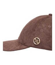 GUESS LOGO gorra de b&eacute;isbol marr&oacute;n - Sombreros - 3