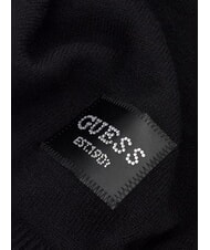 GUESS KNITTED Bufanda con logo NEGRO - Bufandas - 2