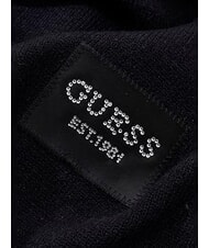 GUESS KNITTED Bufanda con logo NEGRO - Bufandas - 4