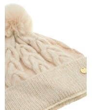 GUESS KNITTED Sombrero con pompones blanco - Sombreros - 3
