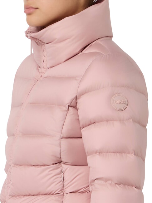 CAPTION Chaqueta acolchada de plumas rosas antiguas - Chaquetas de plumas de mujer